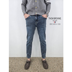 THOM BROWNE 톰브라운 슬림 청바지