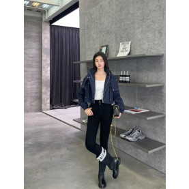 DIOR 디올 기본 크롭후드자켓