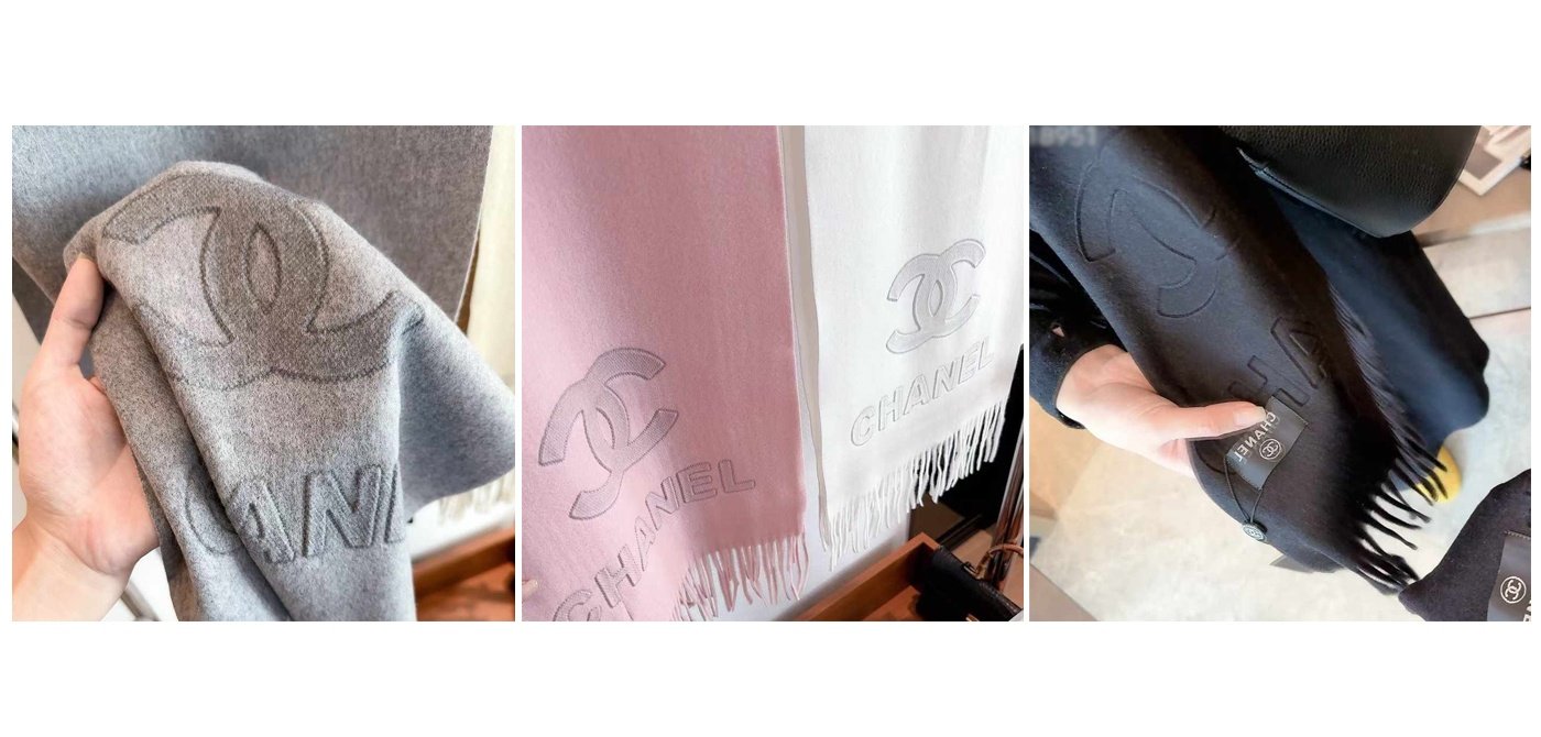 CHANEL 샤넬 코코 머플러 4COLOR