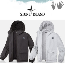 STONE ISLAND 스톤아일랜드 오버핏 언발 바람막이