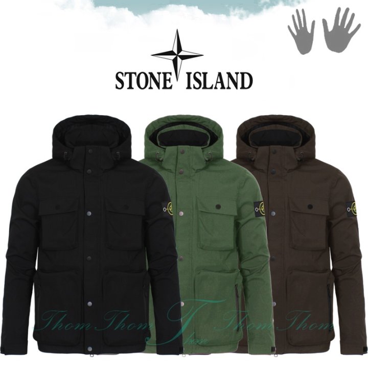 STONE ISLAND 스톤아일랜드 더블포켓 점퍼