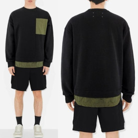 MAISON MARGIELA 메종마르지엘라 스트링 맨투맨 2COLOR