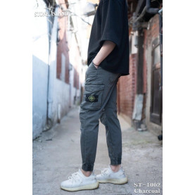 STONE ISLAND 스톤아일랜드 면 스판 빈티지 카고 조거 팬츠 3COLOR