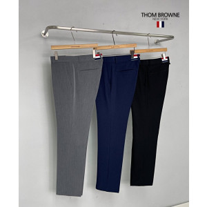 THOM BROWNE 톰브라운 뒷밴딩 삼선 슬랙스 팬츠