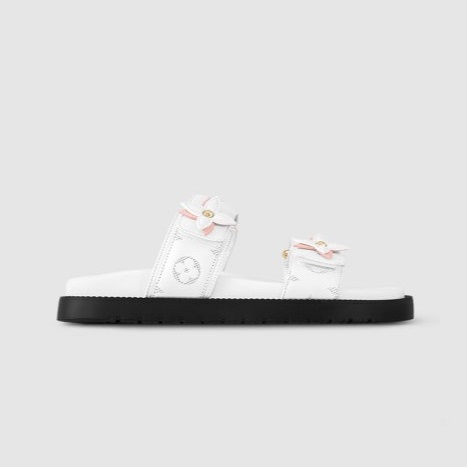 LOUIS VUITTON 루이비통 여성용 선셋 플랫 컴포트 뮬 1AD7ZQ 2COLOR