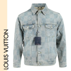 LOUIS VUITTON 루이비통 다미 로고 청자켓