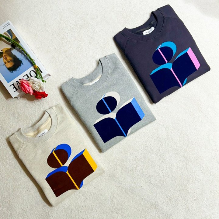 ISABEL MARANT 이자벨마랑 밀리 로고 맨투맨