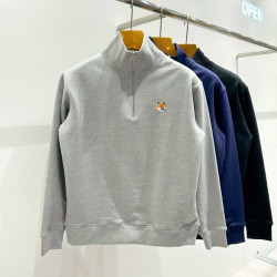 MAISON KITSUNE 메종키츠네 폭스헤드 하프집업