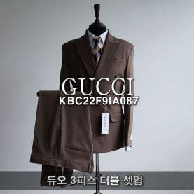 GUCCI 구찌 듀오 3피스 더블 셋업