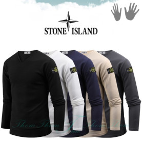 STONE ISLAND 스톤아일랜드 총알 브이 트임