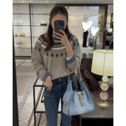 CHANEL 샤넬 데님 버킷백 AS5236