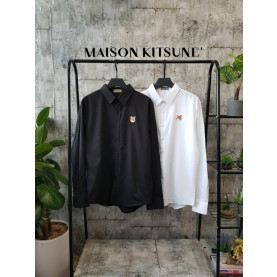MAISON KITSUNE 메종키츠네 베이직 드레스 셔츠