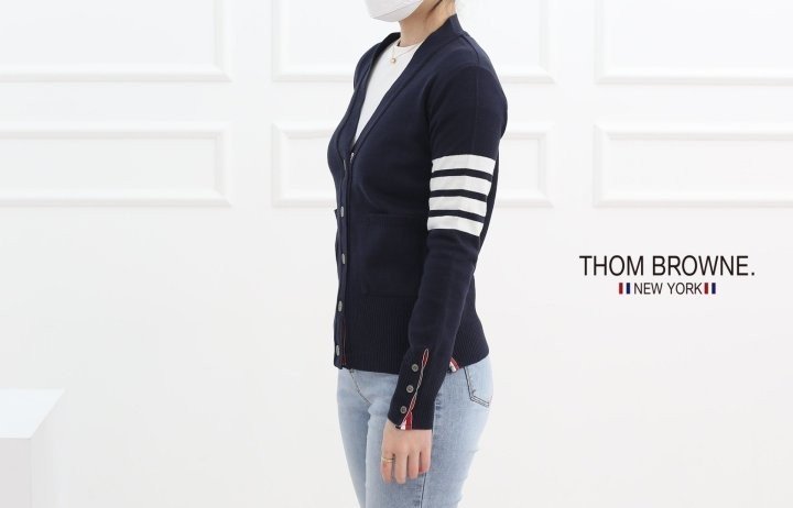 THOM BROWNE 톰브라운 우먼스 4바 가디건 4COLOR