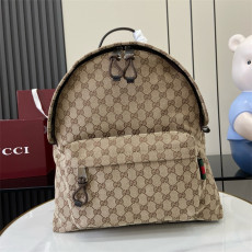 GUCCI 구찌 미디엄 GG 백팩 캔버스 824624