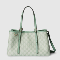 GUCCI 구찌  GG 엠블럼 스몰 토트백 815214