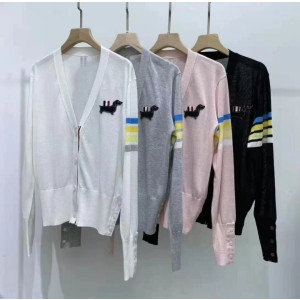 THOM BROWNE 톰브라운 헥터 패치 니트 가디건