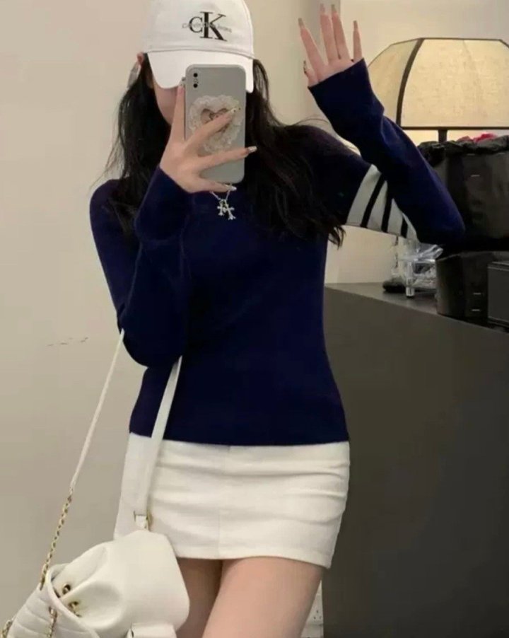 THOM BROWNE 톰브라운 기본 라운드 니트 4COLOR