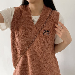 MIUMIU 미우미우 니트 조끼 3COLOR