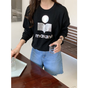 ISABEL MARANT 이자벨마랑 클로위아 슬라브 긴팔 2COLOR