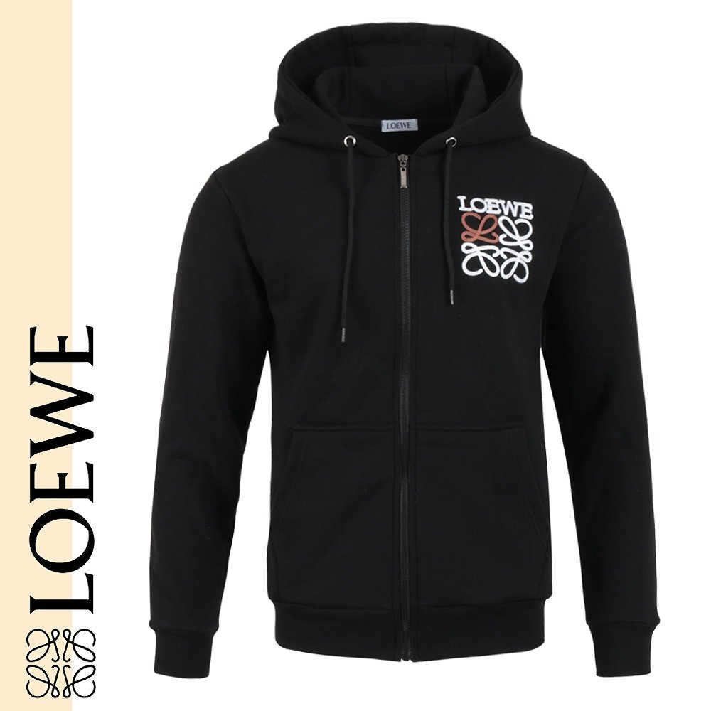 LOEWE 로에베 아나그램 자수 후드집업