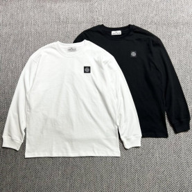 STONE ISLAND 스톤아일랜드 로고패치 긴팔