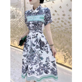 DIOR 디올 나비 원피스 벨트포함