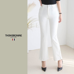 THOM BROWNE 톰브라운 뒷포인트 부츠컷 2COLOR