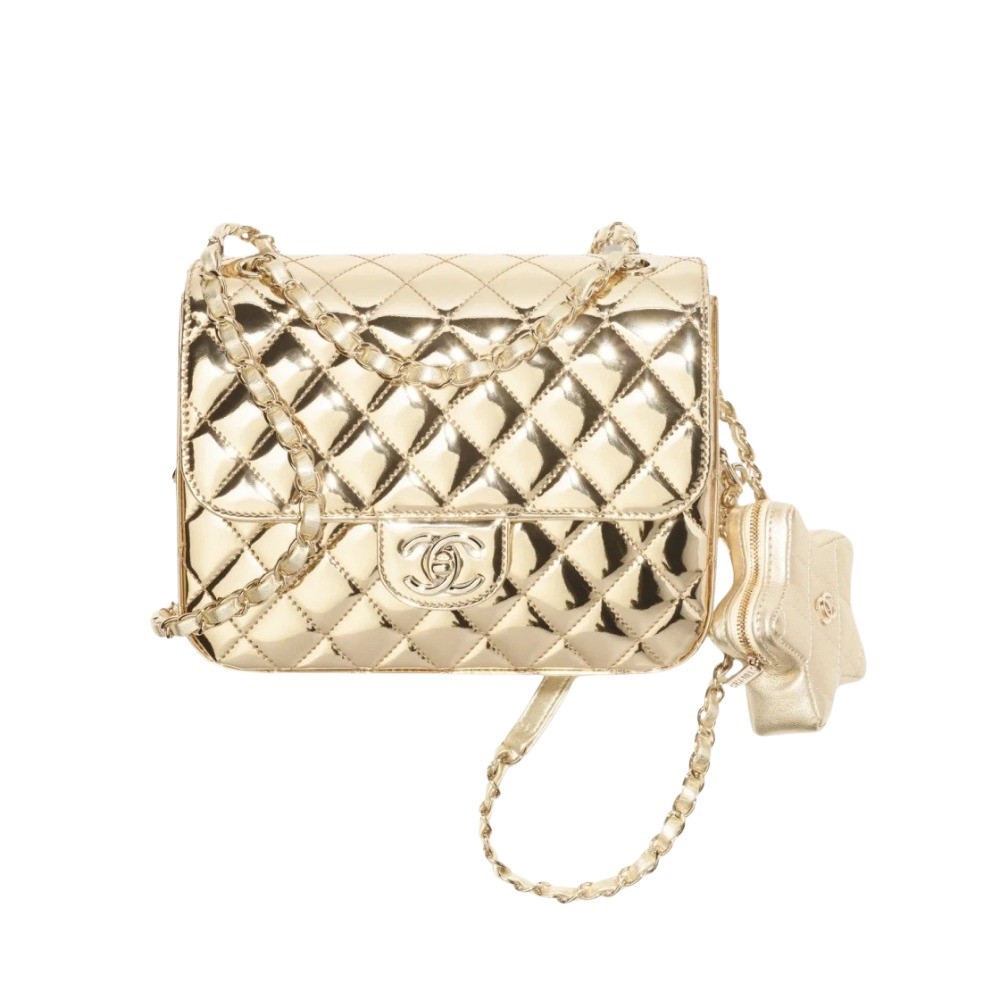 CHANEL 샤넬 스타 코인 퍼스 미러 백팩 AS4649