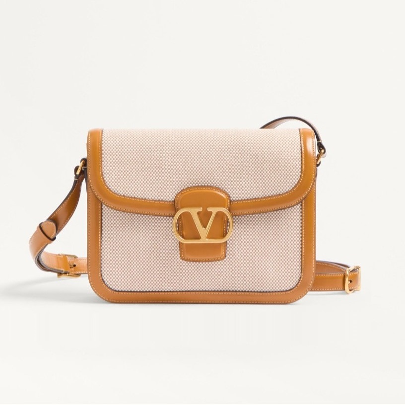 VALENTINO 발렌티노 가라바니 9TO5 캔버스 숄더백