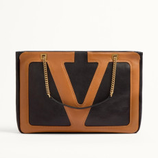 VALENTINO 발렌티노 가라바니 비바 슈퍼스타 나파 레더 미디엄 쇼퍼백 2COLOR