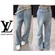 LOUIS VUITTON 루이비통 엠보 주머니 청바지