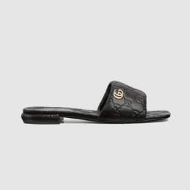 GUCCI 구찌 여성용 더블 G 슬라이드 샌들 816330 2COLOR