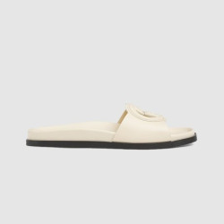 GUCCI 구찌 여성용 인터로크 G 슬라이더 816334 3COLOR