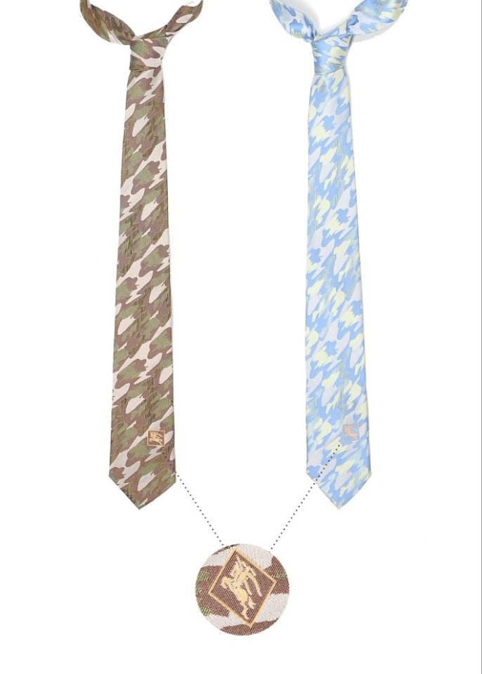 BURBERRY 버버리 실크 넥타이