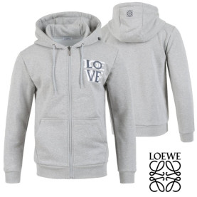 LOEWE 로에베 이중 자수 후드집업