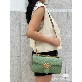 GUCCI 구찌 GG 마몽 마틀라세 숄더백 443497-4