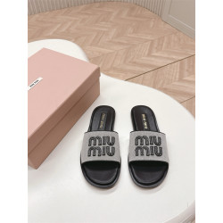 MIUMIU 미우미우 여성용 슬리퍼 M90473-1