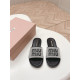 MIUMIU 미우미우 여성용 슬리퍼 M90473-1