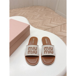  MIUMIU 미우미우 여성용 슬리퍼 M90473-2