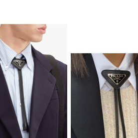 PRADA 프라다 가죽 볼로타이