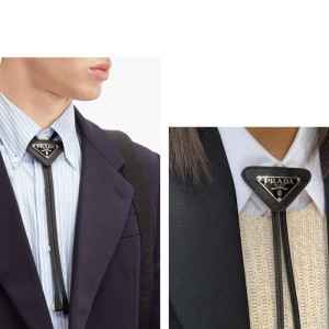 PRADA 프라다 가죽 볼로타이