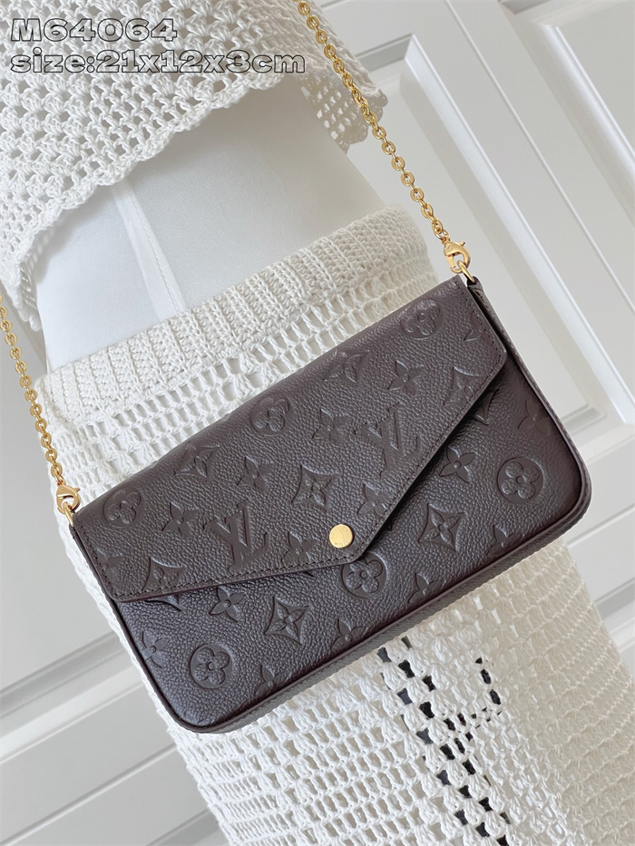 LOUIS VUITTON 루이비통 포쉐트 펠리시 모노그램 크로스백 M64064