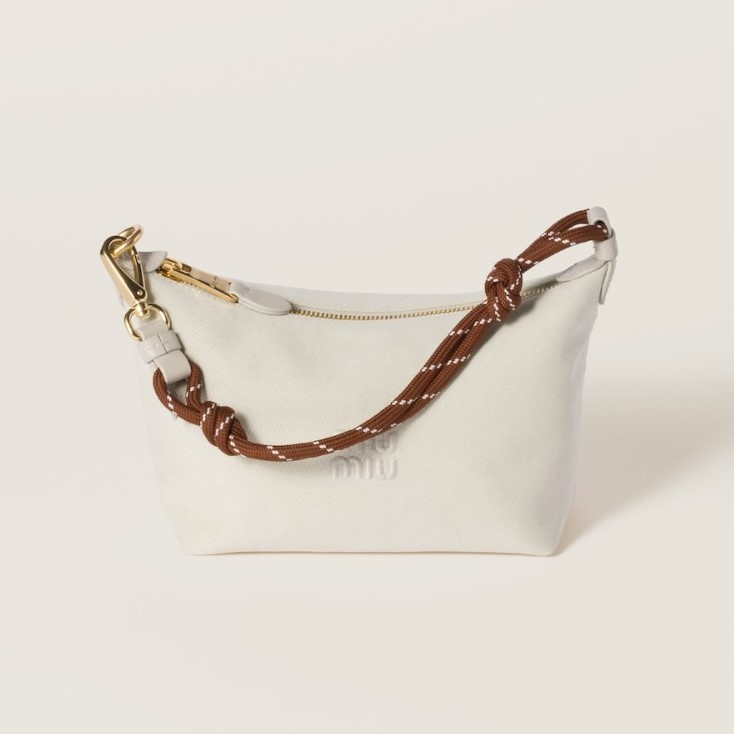 MIUMIU 미우미우 개버딘 파우치 5NE841