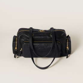 MIUMIU 미우미우 워싱 나파 가죽 포켓백 5BB175 2COLOR