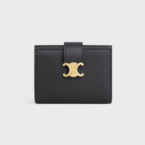 CELINE 셀린느 니노 파인 스트랩 지갑 서플 그레인 카프스킨 10M963 2COLOR