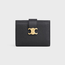 CELINE 셀린느 니노 파인 스트랩 지갑 서플 그레인 카프스킨 10M963 2COLOR