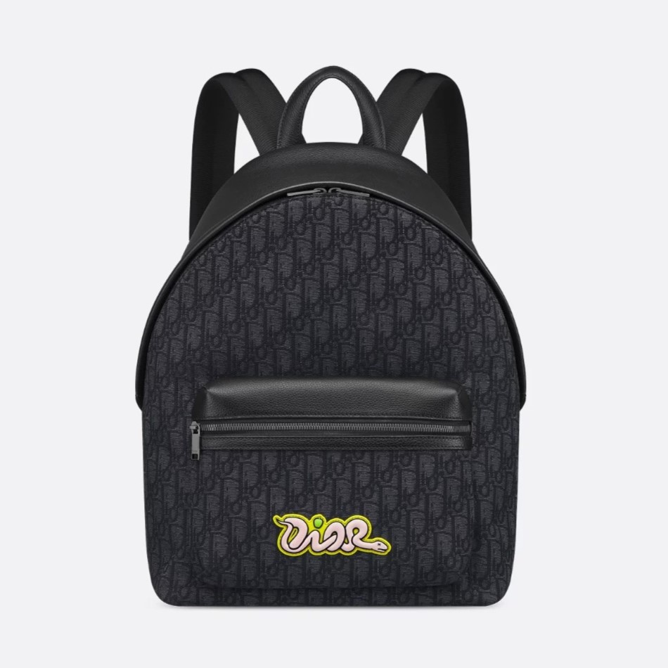 DIOR 디올 Rider 2.0 DIOR AND KAWS 지퍼 백팩 1ESBA