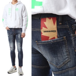 DSQUARED2 디스퀘어드2 메이플 빅패치 슬림바이커진