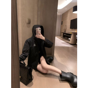 CHANEL 샤넬 후드 바람막이