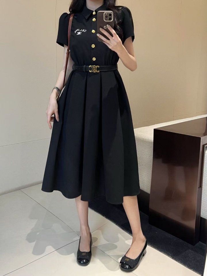 CELINE 셀린느 기본 원피스 벨트포함